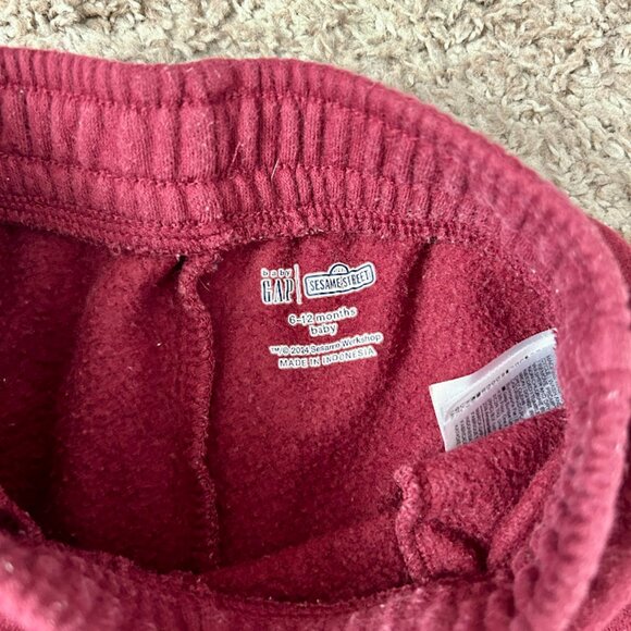 Baby GAP x Sesame Street Outfit (Long Sleeve Tee & Jogger Pant) I Size 6-12M - Picture 8 of 9